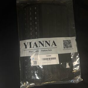 Yianna Black Waist Trainer Corset